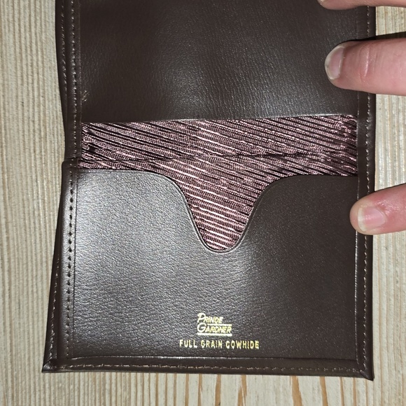 NWT FULL GRAIN COWHIDE WALLET - Picture 2 of 12